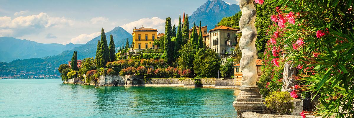 Italian Lakes - background banner